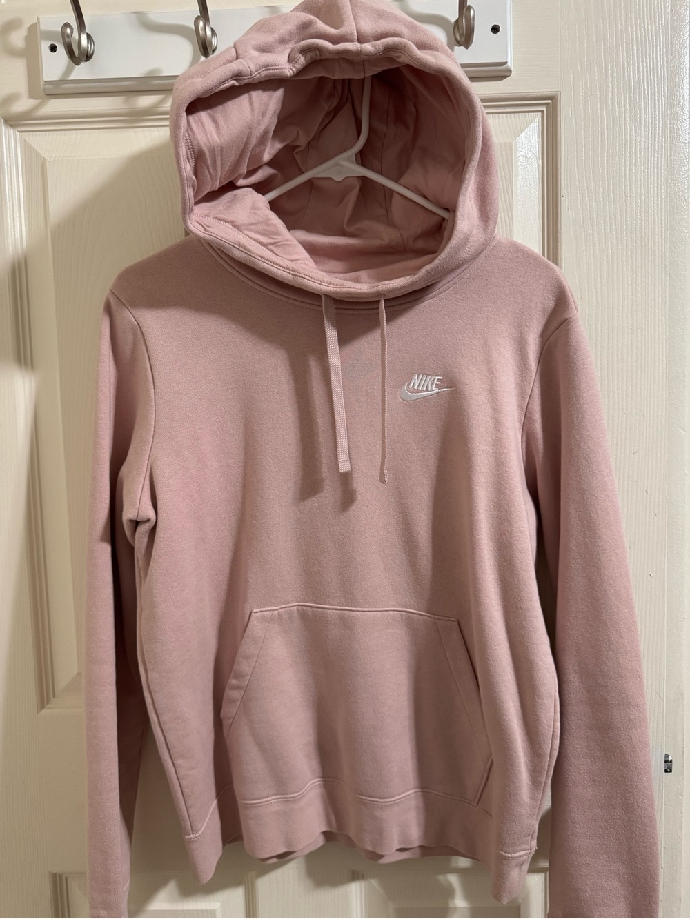 Nike Light Pink Hoodie size small